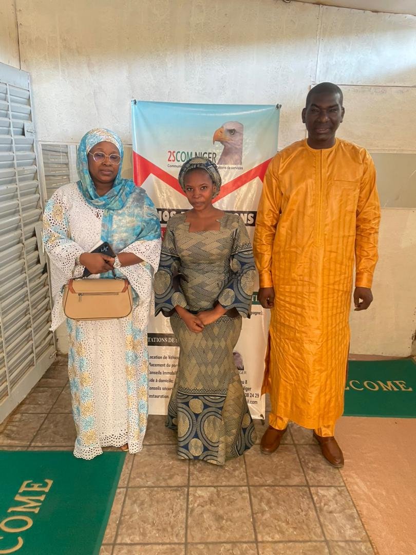 Visite de la Vice-Rectrice de l'Université de Dosso Dr Rabi Ganda à 2SCOM-Niger.